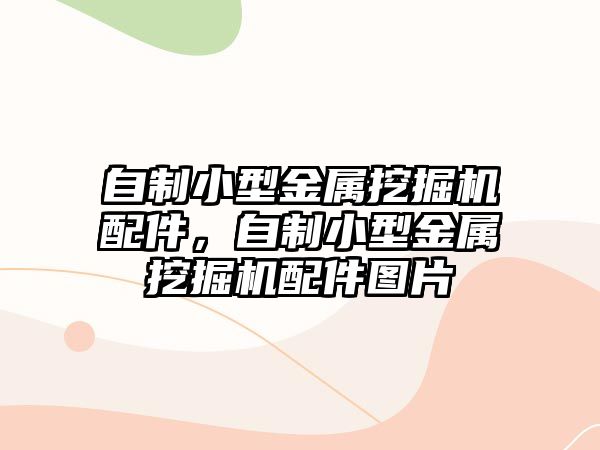 自制小型金屬挖掘機配件，自制小型金屬挖掘機配件圖片