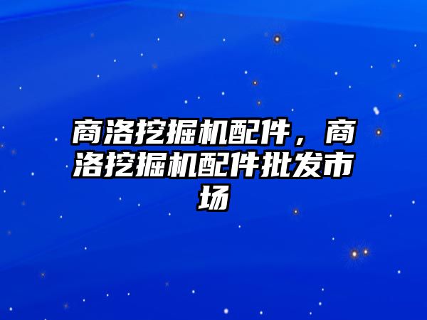 商洛挖掘機配件，商洛挖掘機配件批發(fā)市場