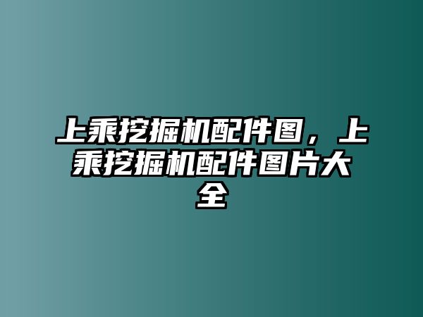 上乘挖掘機(jī)配件圖，上乘挖掘機(jī)配件圖片大全