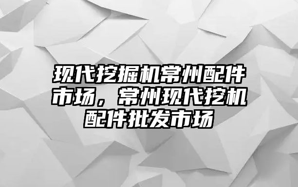 現(xiàn)代挖掘機常州配件市場，常州現(xiàn)代挖機配件批發(fā)市場