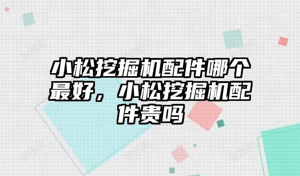 小松挖掘機(jī)配件哪個(gè)最好，小松挖掘機(jī)配件貴嗎