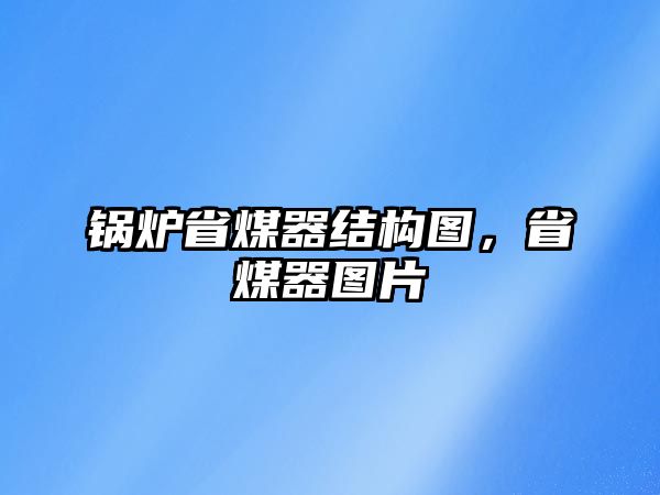 鍋爐省煤器結(jié)構(gòu)圖，省煤器圖片