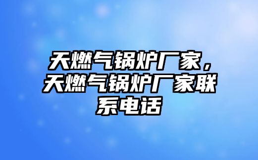 天燃氣鍋爐廠家，天燃氣鍋爐廠家聯(lián)系電話