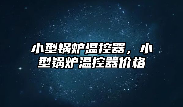 小型鍋爐溫控器，小型鍋爐溫控器價格