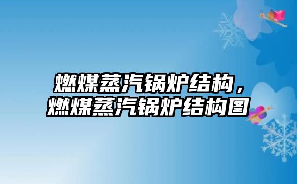 燃煤蒸汽鍋爐結(jié)構(gòu)，燃煤蒸汽鍋爐結(jié)構(gòu)圖