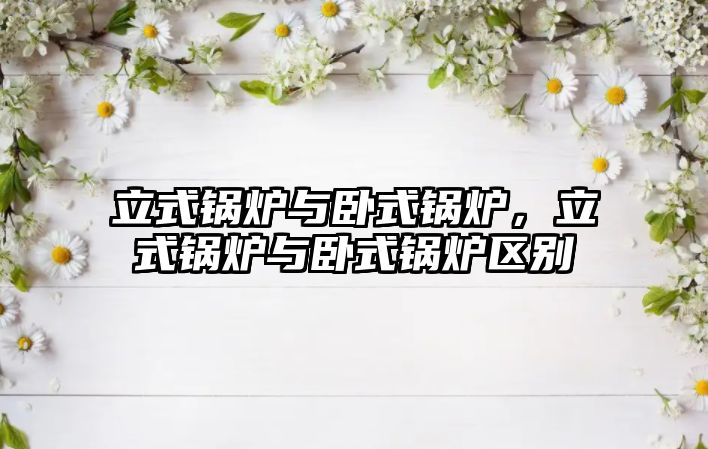 立式鍋爐與臥式鍋爐，立式鍋爐與臥式鍋爐區(qū)別