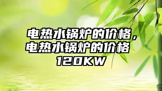 電熱水鍋爐的價(jià)格，電熱水鍋爐的價(jià)格 120KW