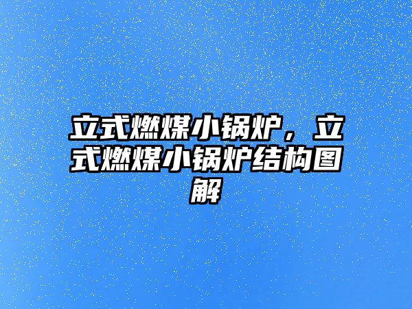 立式燃煤小鍋爐，立式燃煤小鍋爐結構圖解