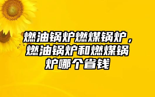 燃油鍋爐燃煤鍋爐，燃油鍋爐和燃煤鍋爐哪個省錢