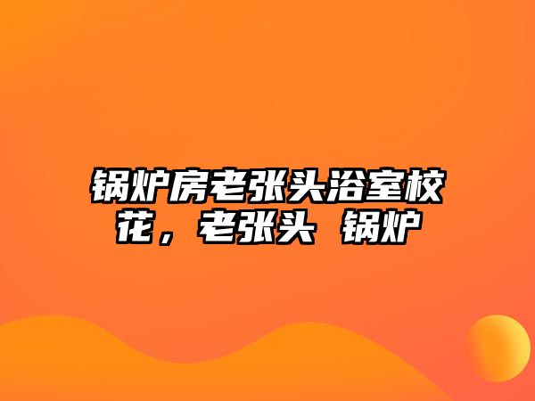 鍋爐房老張頭浴室?；ǎ蠌堫^ 鍋爐