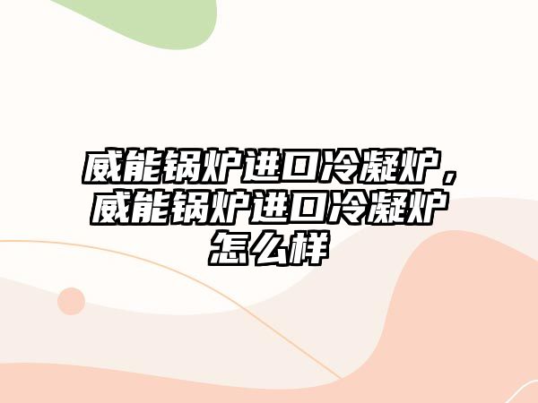 威能鍋爐進(jìn)口冷凝爐，威能鍋爐進(jìn)口冷凝爐怎么樣