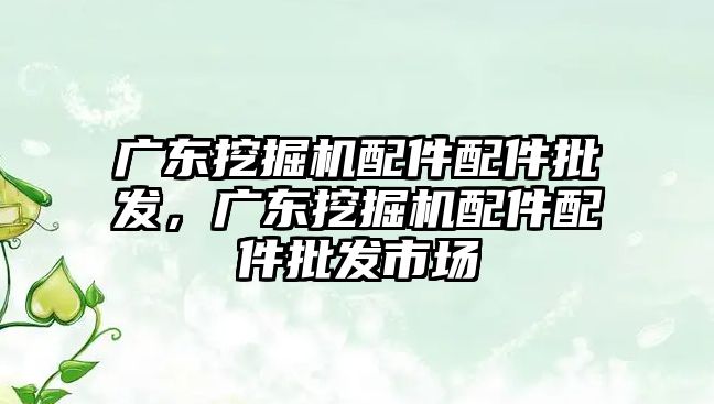 廣東挖掘機配件配件批發(fā)，廣東挖掘機配件配件批發(fā)市場