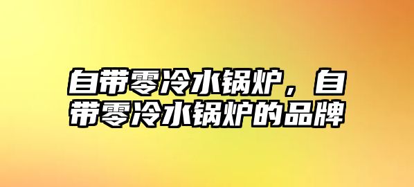 自帶零冷水鍋爐，自帶零冷水鍋爐的品牌