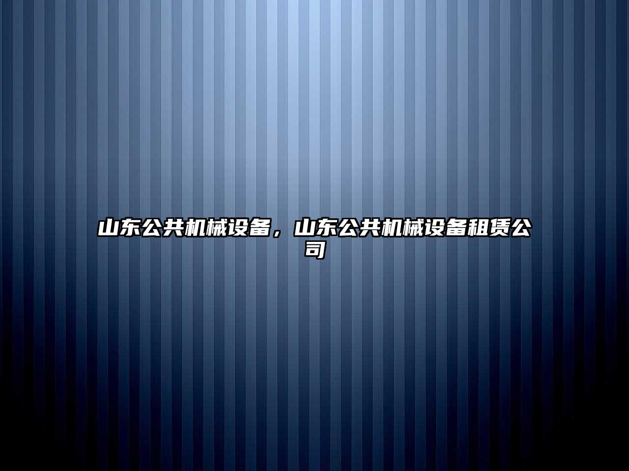 山東公共機(jī)械設(shè)備，山東公共機(jī)械設(shè)備租賃公司