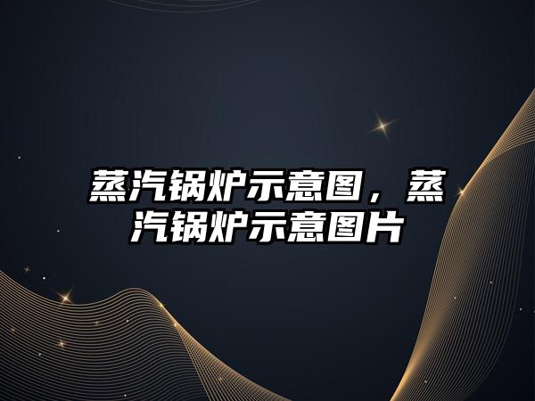 蒸汽鍋爐示意圖，蒸汽鍋爐示意圖片