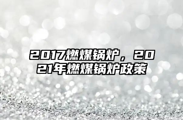 2017燃煤鍋爐，2021年燃煤鍋爐政策