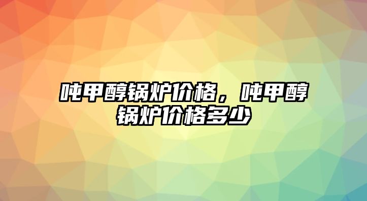 噸甲醇鍋爐價格，噸甲醇鍋爐價格多少