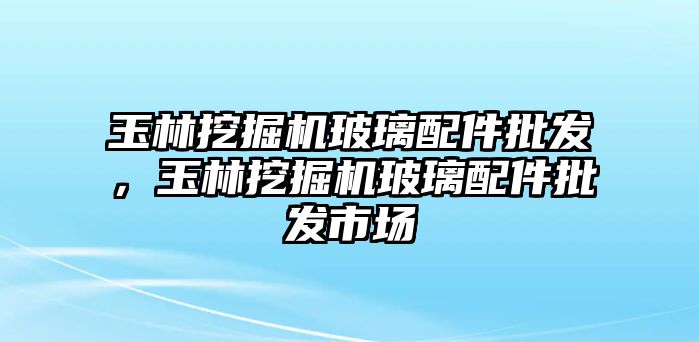 玉林挖掘機(jī)玻璃配件批發(fā)，玉林挖掘機(jī)玻璃配件批發(fā)市場(chǎng)