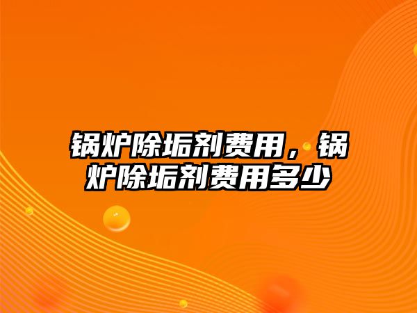 鍋爐除垢劑費(fèi)用，鍋爐除垢劑費(fèi)用多少