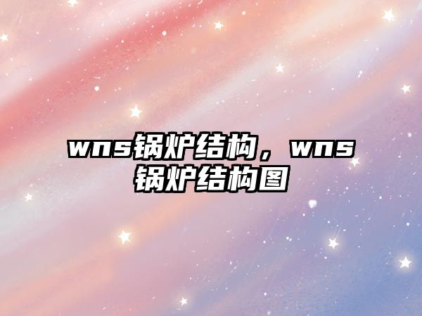 wns鍋爐結(jié)構(gòu)，wns鍋爐結(jié)構(gòu)圖