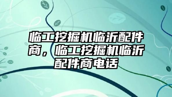 臨工挖掘機臨沂配件商，臨工挖掘機臨沂配件商電話