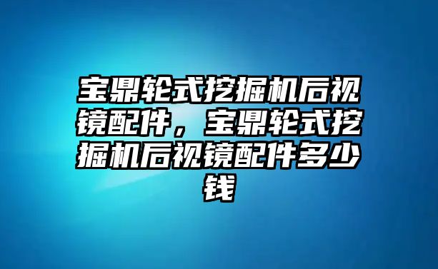 寶鼎輪式挖掘機后視鏡配件，寶鼎輪式挖掘機后視鏡配件多少錢