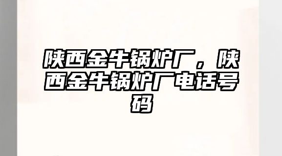 陜西金牛鍋爐廠，陜西金牛鍋爐廠電話號碼