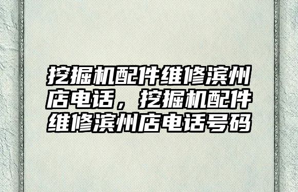 挖掘機(jī)配件維修濱州店電話，挖掘機(jī)配件維修濱州店電話號(hào)碼