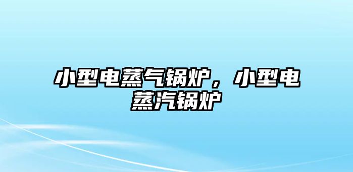 小型電蒸氣鍋爐，小型電蒸汽鍋爐