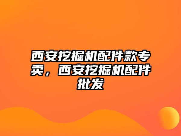 西安挖掘機配件款專賣，西安挖掘機配件批發(fā)