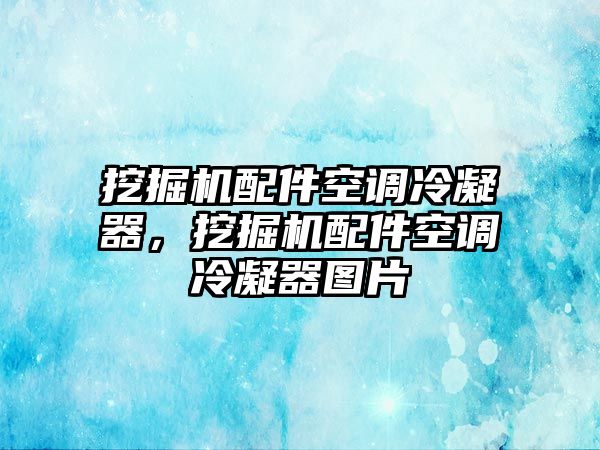 挖掘機(jī)配件空調(diào)冷凝器，挖掘機(jī)配件空調(diào)冷凝器圖片