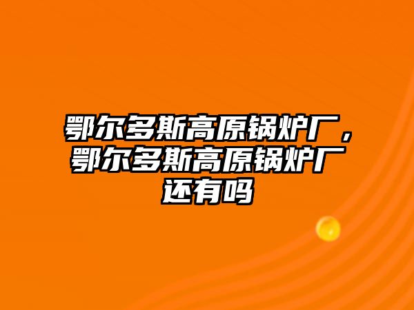 鄂爾多斯高原鍋爐廠，鄂爾多斯高原鍋爐廠還有嗎