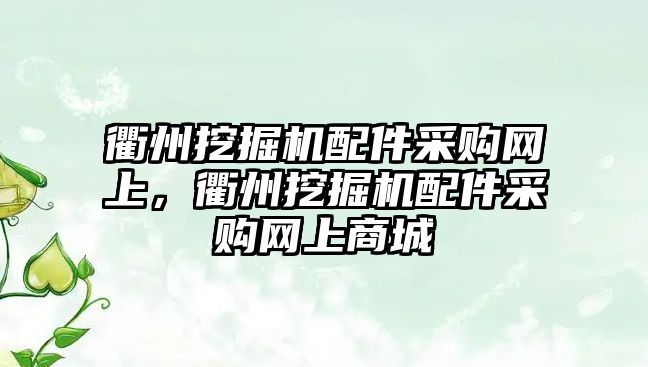 衢州挖掘機配件采購網(wǎng)上，衢州挖掘機配件采購網(wǎng)上商城