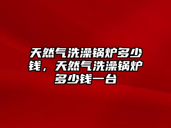 天然氣洗澡鍋爐多少錢，天然氣洗澡鍋爐多少錢一臺(tái)