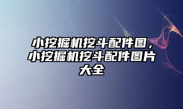 小挖掘機(jī)挖斗配件圖，小挖掘機(jī)挖斗配件圖片大全