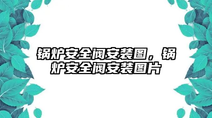 鍋爐安全閥安裝圖，鍋爐安全閥安裝圖片