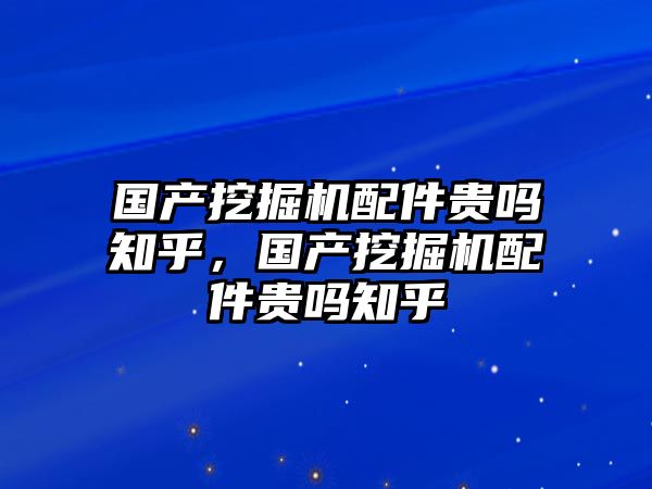 國產(chǎn)挖掘機配件貴嗎知乎，國產(chǎn)挖掘機配件貴嗎知乎