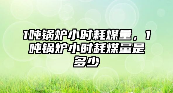 1噸鍋爐小時耗煤量，1噸鍋爐小時耗煤量是多少