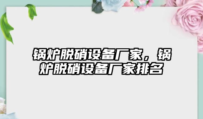 鍋爐脫硝設(shè)備廠家，鍋爐脫硝設(shè)備廠家排名