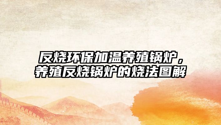 反燒環(huán)保加溫養(yǎng)殖鍋爐，養(yǎng)殖反燒鍋爐的燒法圖解