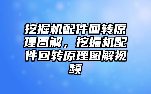 挖掘機配件回轉(zhuǎn)原理圖解，挖掘機配件回轉(zhuǎn)原理圖解視頻