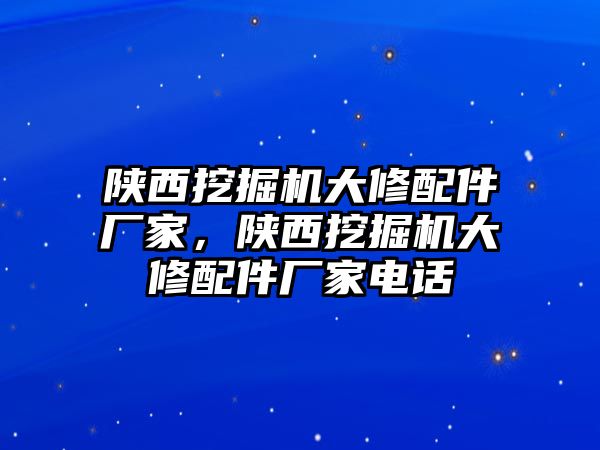 陜西挖掘機(jī)大修配件廠家，陜西挖掘機(jī)大修配件廠家電話