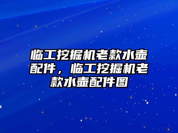 臨工挖掘機老款水壺配件，臨工挖掘機老款水壺配件圖