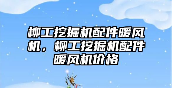 柳工挖掘機配件暖風(fēng)機，柳工挖掘機配件暖風(fēng)機價格