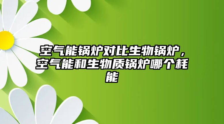 空氣能鍋爐對(duì)比生物鍋爐，空氣能和生物質(zhì)鍋爐哪個(gè)耗能