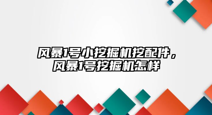 風(fēng)暴1號(hào)小挖掘機(jī)挖配件，風(fēng)暴1號(hào)挖掘機(jī)怎樣