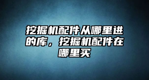 挖掘機配件從哪里進(jìn)的庫，挖掘機配件在哪里買