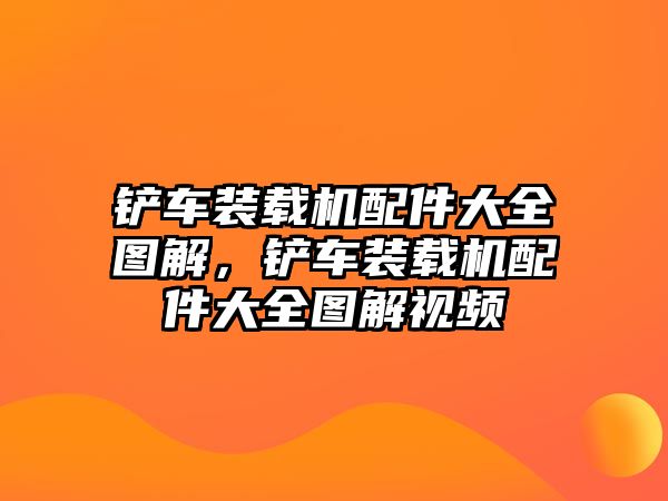 鏟車裝載機(jī)配件大全圖解，鏟車裝載機(jī)配件大全圖解視頻