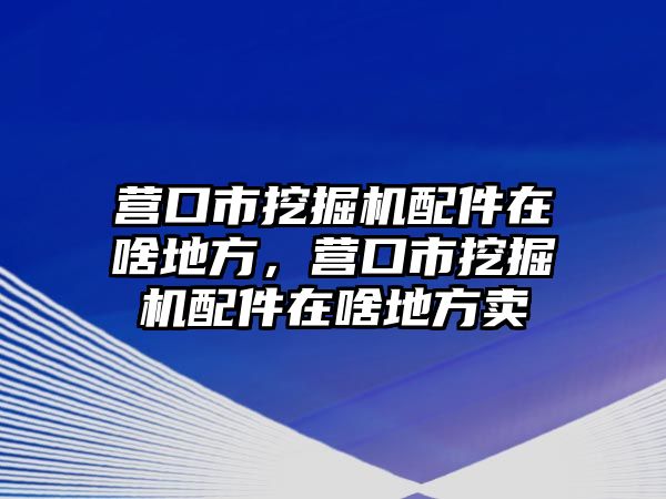 營口市挖掘機配件在啥地方，營口市挖掘機配件在啥地方賣