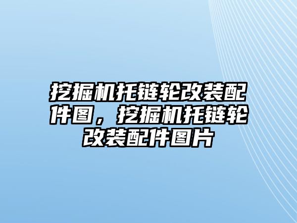 挖掘機托鏈輪改裝配件圖，挖掘機托鏈輪改裝配件圖片